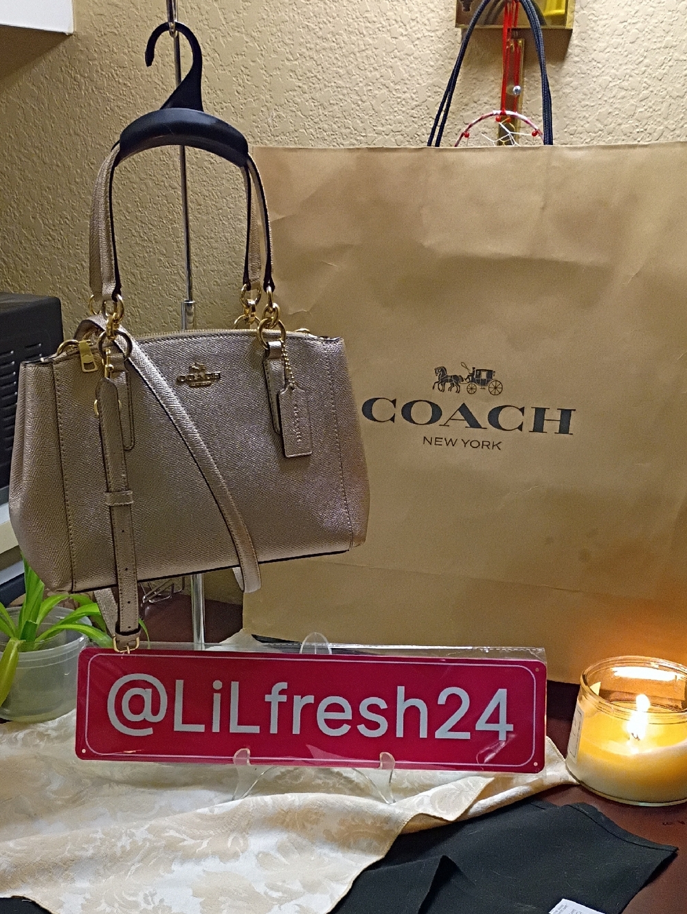 Coach Mini Christie Carry All